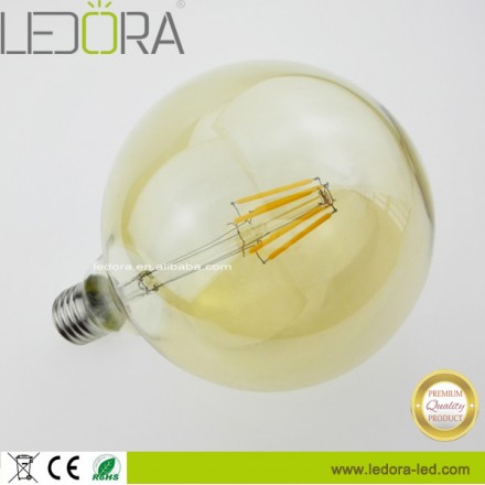 dimmable led bulb,G125 led filament bulb