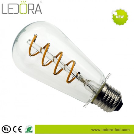 Led Edison bulb,Led filament bulb,led vintage bulb,soft led filament bulb,ST64 led filament bulb