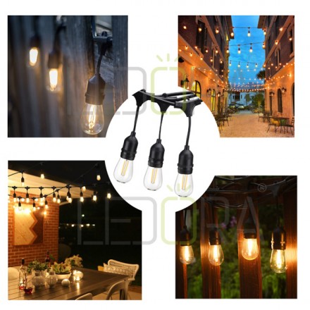 Weatherproof String Lights, Outdoor Weatherproof String Lights, decorative outdoor string lights, String Lights Kit, LED String Lights Kit