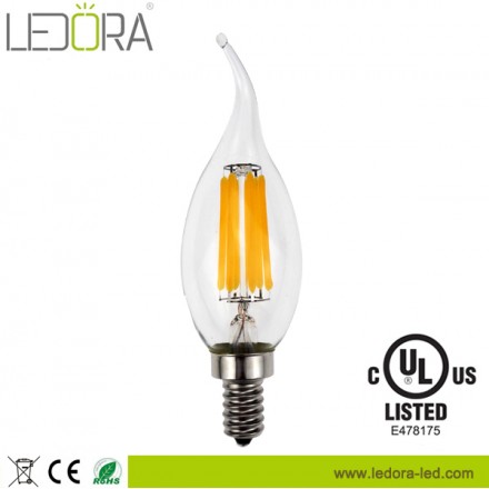 led candle bulb,CA35 led candle bulb,indoor led bulb