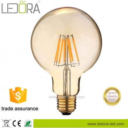 4000k dimmable vintage led filament edison bulb